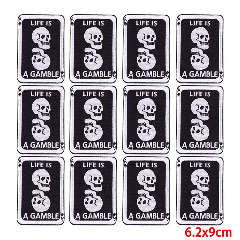 10 Pcs/lot Wholesale Embroidery Patch Iron On Patches For Clothing Patches On Clothes Jackets Decor Applique Sew Supplies