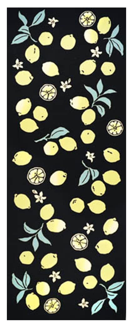 

Todaya Shoten Tenugui Lemon 1509 Niwaen-zome (Tenugui)