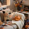 Federe Cuscino a Tema Zucca e OcaAdatte per divano auto camera da letto federa cuscino decorativa federa cuscino