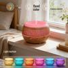 Wood Grain Aroma Diffuser with Smart Timer, Seven-Color Light, and Silent Humidifier for Large Spaces