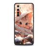 cartoon lovely cat Art fashion Phone Case For Realme 12 11 10 9 8 5G 7 6 GT5 GT3 GT2 Pro C21 C11 C25 C35 GT Neo 2 3 3T 5 Cover