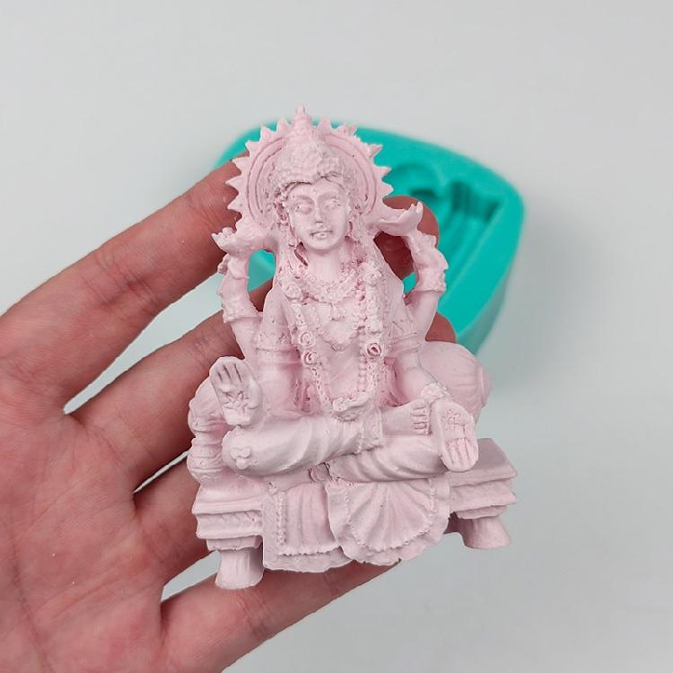 Avalokitesvara Buddha Crafts Mold Resin Epoxy Silicone Mold Jewelry Casting