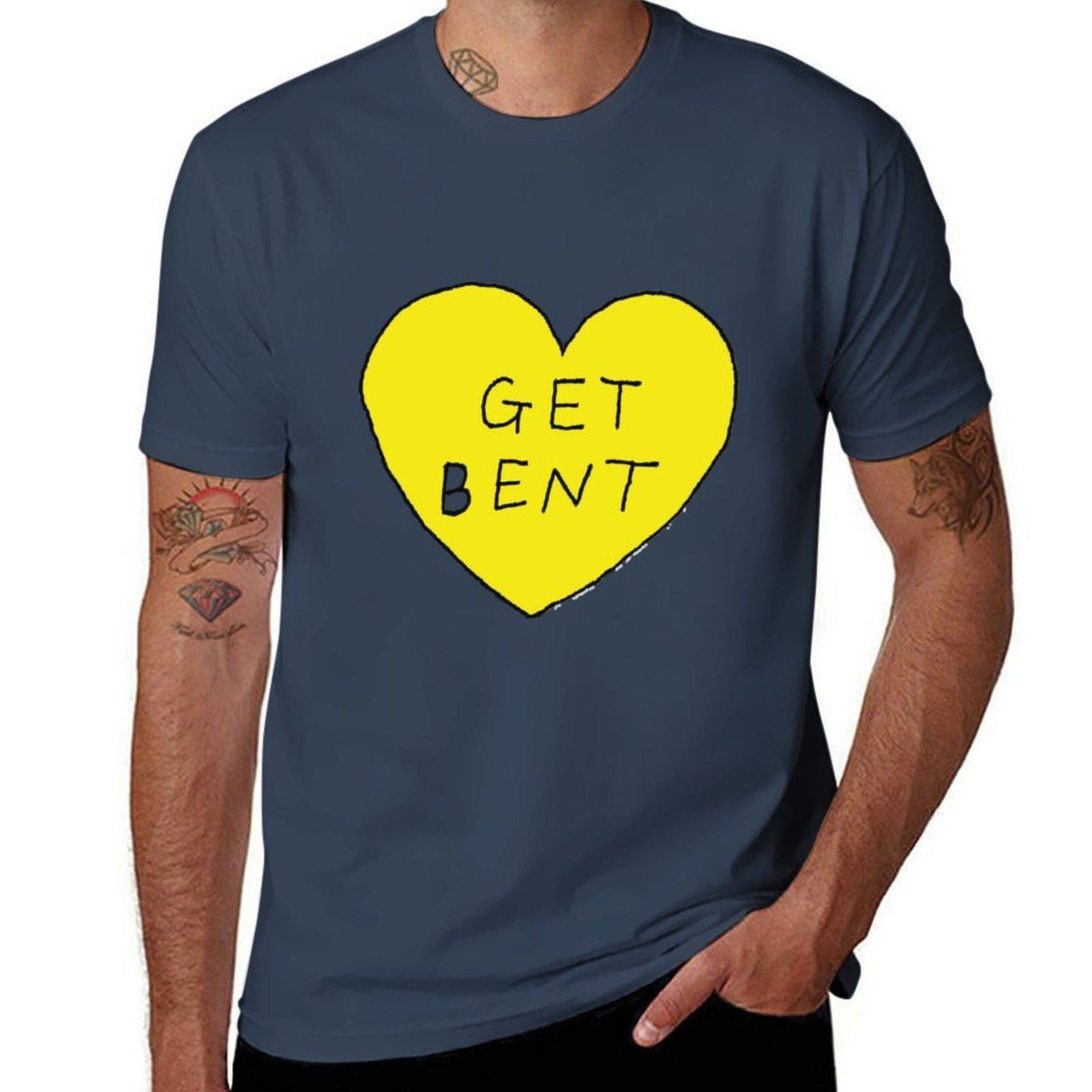 get bent T-Shirt t shirt man cotton cotton t shirts high quality t shirt man designer T-Shirt S