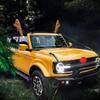 Cartoon Cute Christmas Car Decorations Deer Horn Car Reindeer Antler Kit  Exterior Accessories