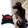 Embroidery Patched Baseball Hat for Adult Fashion 2000s Cool Hat Girl Adjustable Baseball Hat for Casual Party