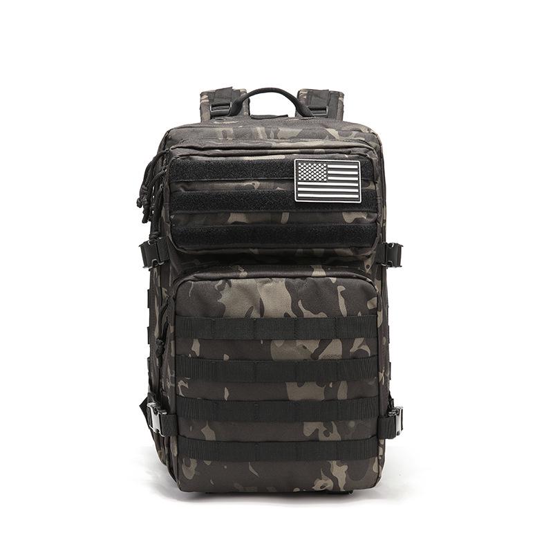 45L Multifunctional Outdoor Tactical Backpack for Cycling and Mountaineering