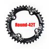 BUCKLOS Fahrrad 104 BCD Kettenblatt rund oval Fahrradkettenblatt 30T 32T 34T 36T 38T 40T 42T Narrow Wide Kettenblatt Fahrradteil
