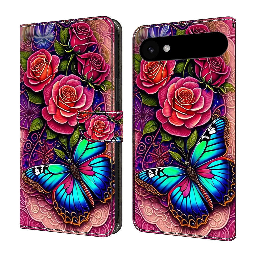 For iPhone 17 Air Case PU Leather Wallet Phone Cover with Stand