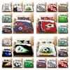 3D Soccer Print Bed Suit Bedding Quilt Cover Home Bedclothes Kids Gift Microfiber Comforter Breathable Duvet Cover