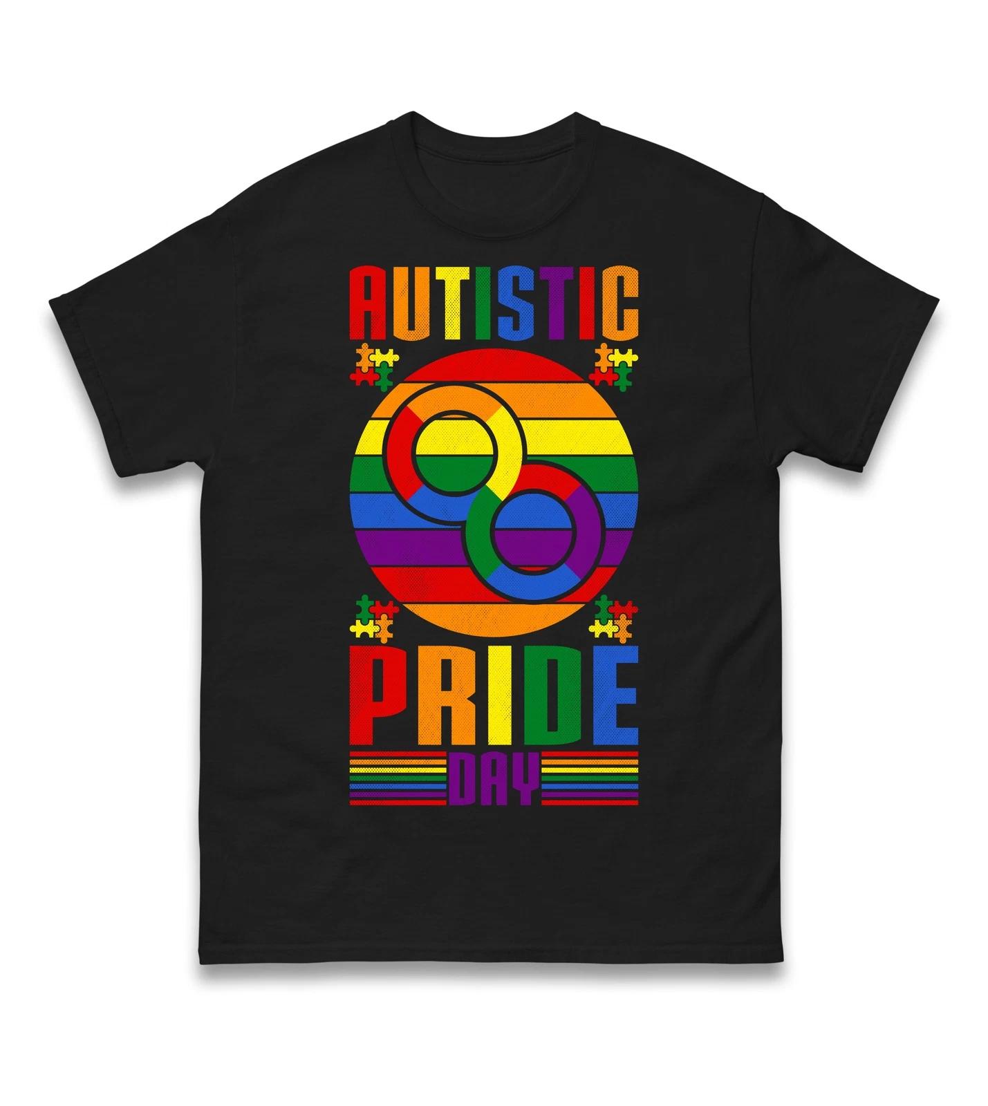 Autistic Pride Day T Shirt,Autism Awareness Support,Gift Autism Advocates Unisex S