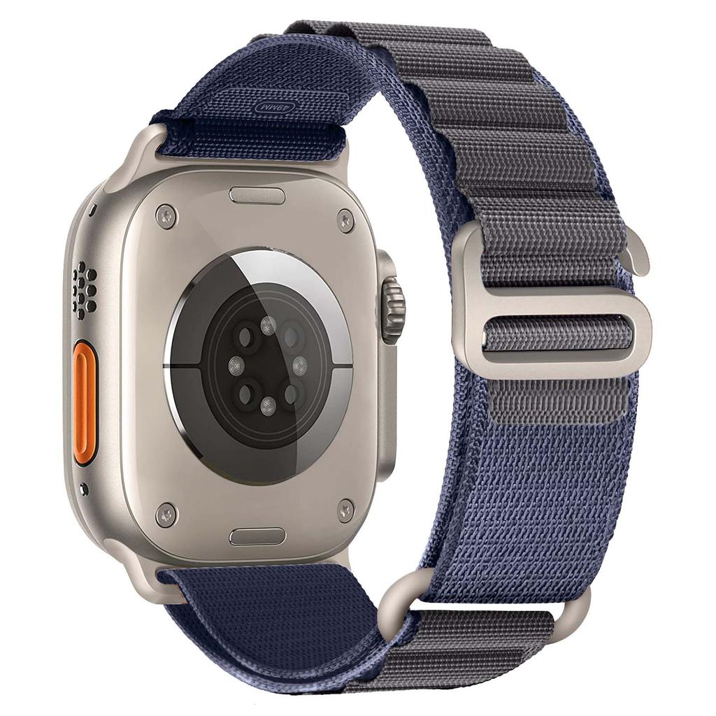 Alpine Loop Strap for Apple Watch Band 44mm 40mm 49mm 45mm 41mm 38mm 42mm Nylon Watchband Bracelet Iwatch Series 9 5 SE 6 7 8 Ultra 2