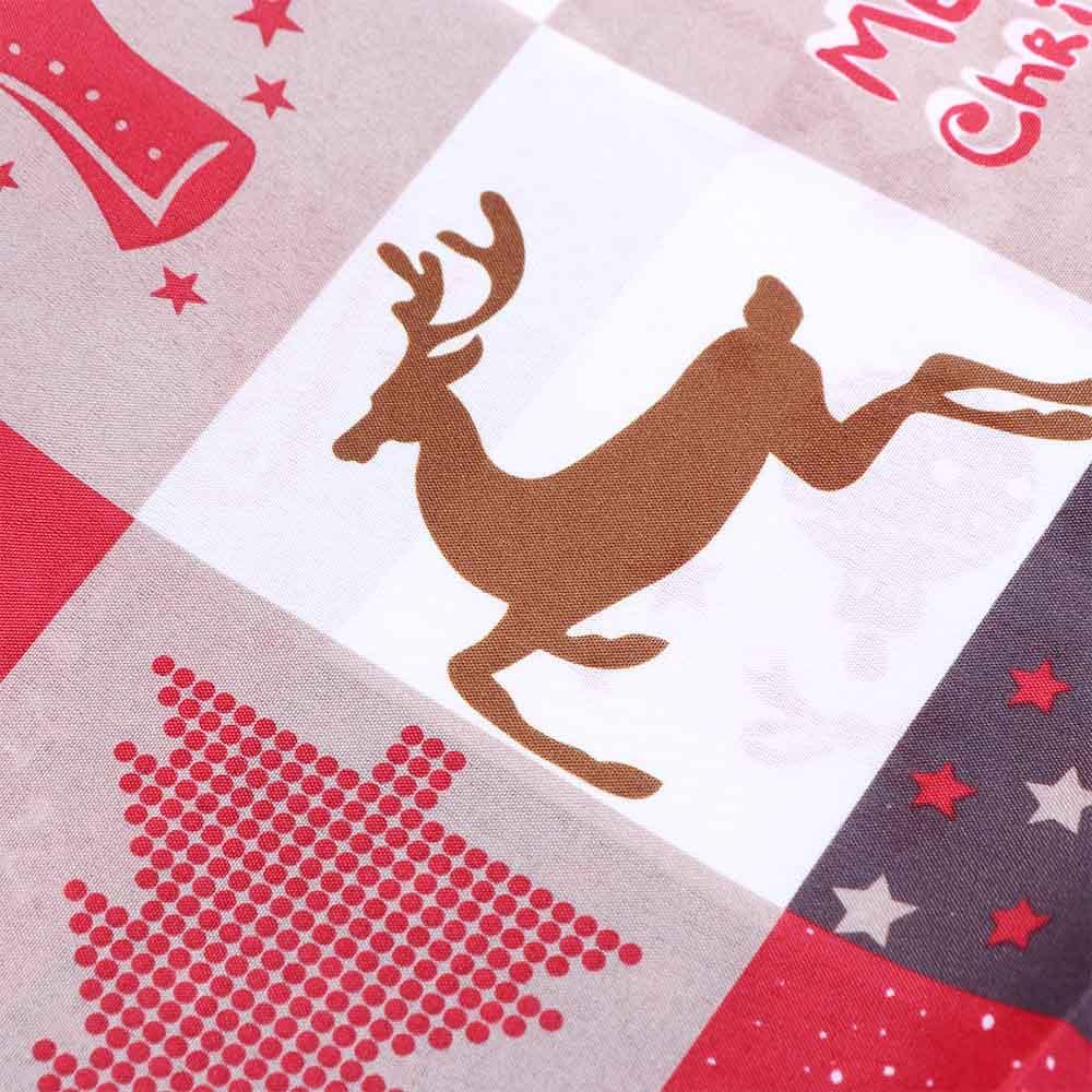 Frohe Weihnachten Blumen Tischläufer Tischdecke Weihnachtsdekoration Weihnachts-Tischläufer