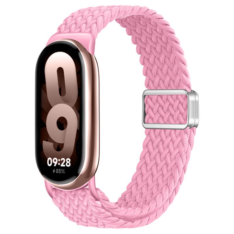 Horlogebanden voor Xiaomi Mi Band 10 9 8 NFC Vervangende riem accessoires magnetisch Gevlochten correa armband Miband 9 Miband 8 Band