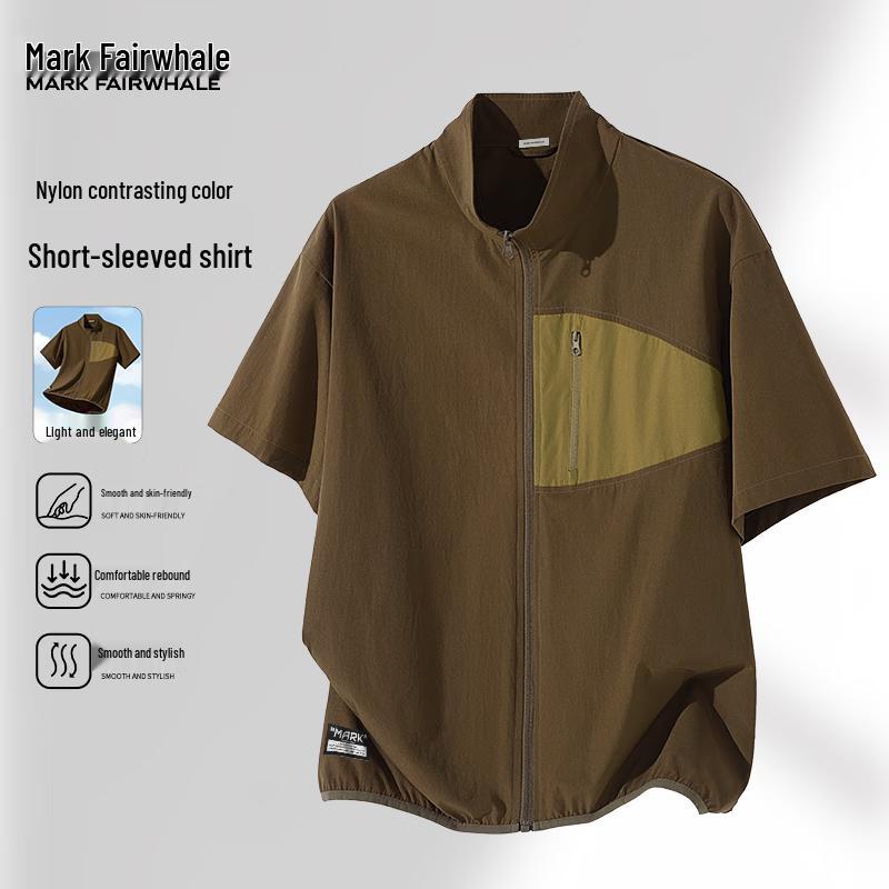 MARK FAIRWHALE Men s Cool-Touch Nylon Polo Shirt 3XL