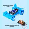 Self Made Wireless Remote Control Racing Car Model Assembly Set Kid Puzzle Toy For Children Educational Physics Kit
