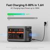 Stazione di alimentazione portatile FlashFish E103 - 300 W - Batteria LiFePO4 da 179,2 Wh - 7 Uscite - Carica 0-80% in 1 Ora - Funzione EPS