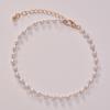 Handmade Round Pearl Chain Anklet Women, Personality Popular White Beach Feet