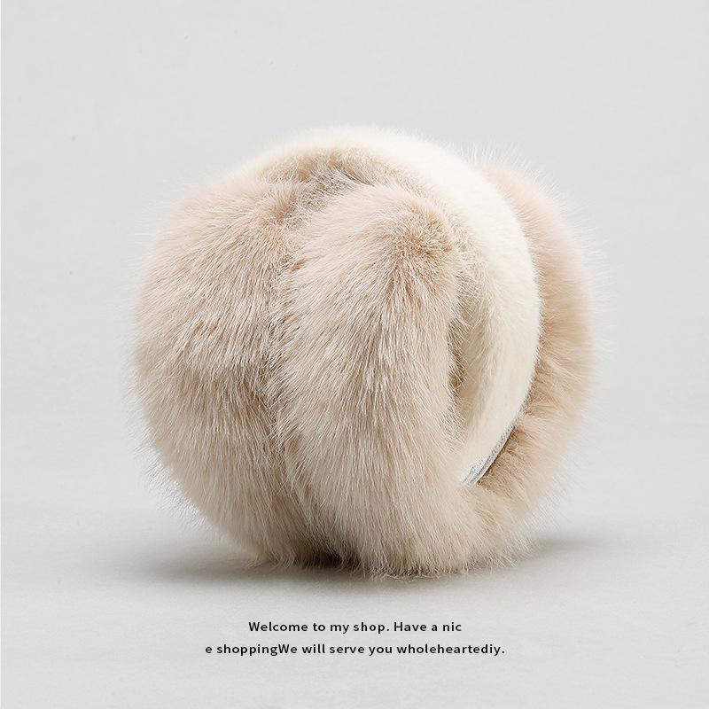 Cozy Velvet Ear Protection: Unisex Foldable Winter Earmuffs