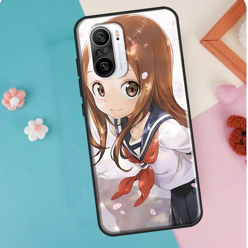 karakai jouzu no takagi San Case For Xiaomi Mi 11T 12 Pro 12X Mi 11 Lite Ultra Cover For POCO X3 Pro X4 GT M3 M4 F3