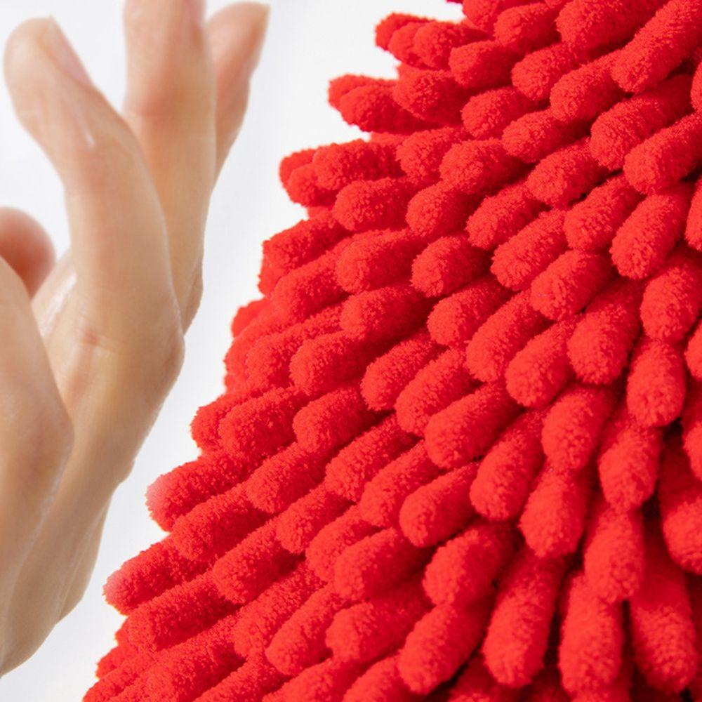 Cleaning Absorbent Cloth Embroidery Household Dishcloths Handkerchief Hand Towels Kitchen Towels