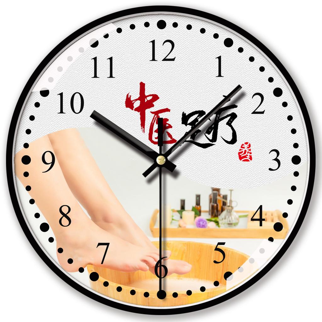 10 Inch 25cm Wall Clock for Home Health Club, Stylish and Stylish Decoration On The Clock Wall, Simple Wall Hanging