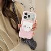 Koreanische Pünktchen Magnetische Katzenständer Hülle für iPhone 17 Pro Max und Apple 16/15