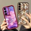 Colorful Marble Case For Samsung A18 A57 A37 A27 A17 A56 A36 A26 A16 A55 A54 5G S21 S22 S23 S24 S25 FE S26 Ultra Shockproof Bumper Cover