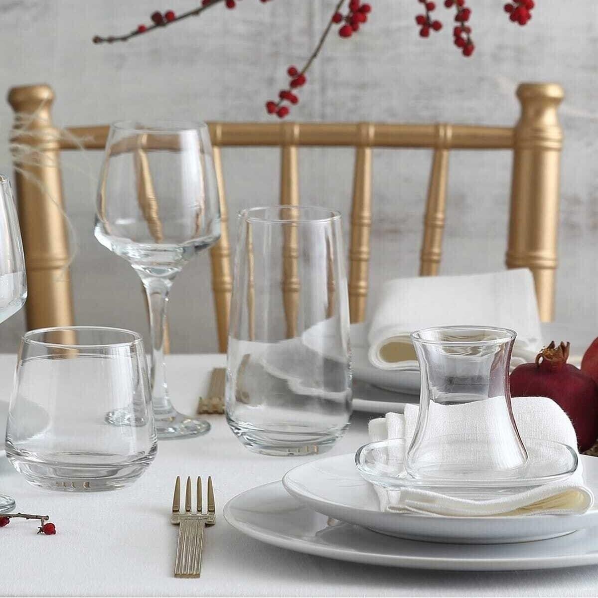 

30 Piece Dowry Set Glass Set Glass Multi Set Standart белый