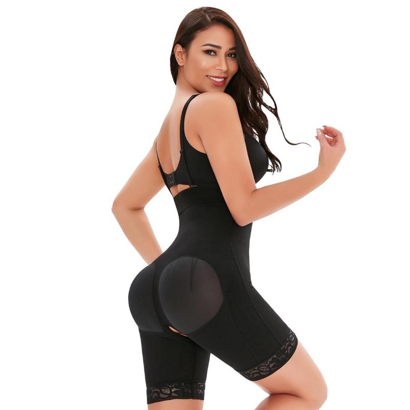 Body da donna con cerniera senza cuciture, body modellante, sollevatore di bottini, intimo a compressione, controllo della pancia, modellante per il corpo dimagrante