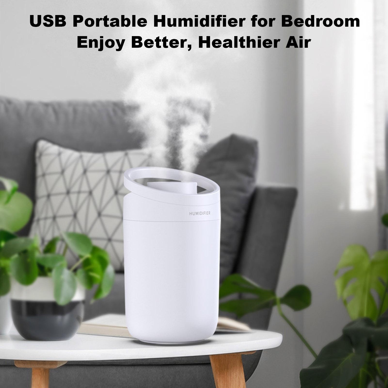 3L Large Capacity Humidifier Humidifier Portable Humidifier with 12H Timer Auto Shut Off 2 Mist Modes Quiet for Bedroom Car Baby Room