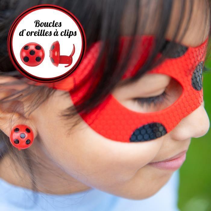 Ladybug Kostüm - Maske Jojo Spiegel Ohrringe Kwami Tikki - BANDAI - Miraculous Ladybug - Verwandlungsset
