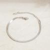 Modern Bangle Stainless Steel Bracelet Jewelry Adjustable Size Wristband Unisex Accessory for Casual Or Formal Outfits