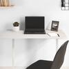 Desk Top, White, 80X40X2.5 Cm, Solid Pine Wood