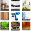 2000W Cordless Paint Sprayer Mesin Pengecat Adjustable Shape Paint Spray Gun  Penyembur Cat Elektrik 800ml