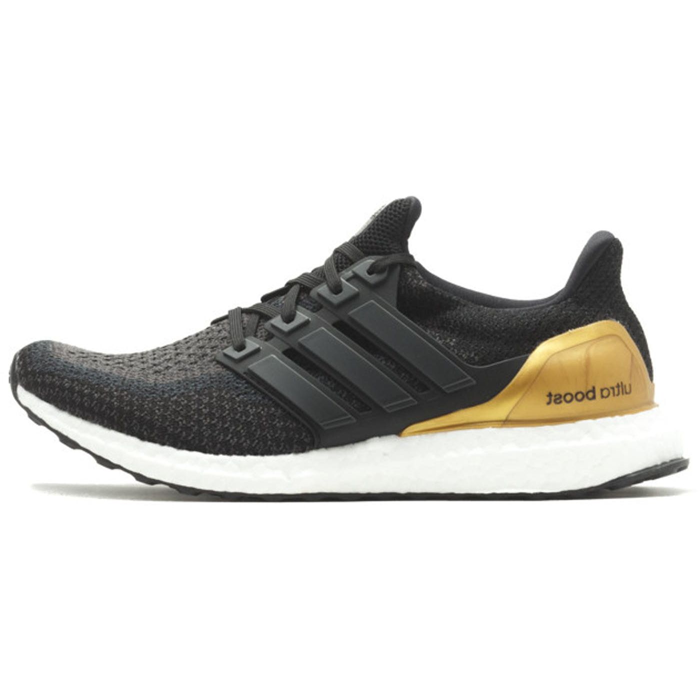 

Мужские кроссовки adidas UltraBoost 2.0 UCLA Bruins Black Core-Black Gold BB0800