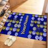 Inter Milan Customize Text Floor Rug Office Rug Suitable for Foyer Game Room Hallway Dormitory Antislip Carpet Decorate Offices Best for Christmas