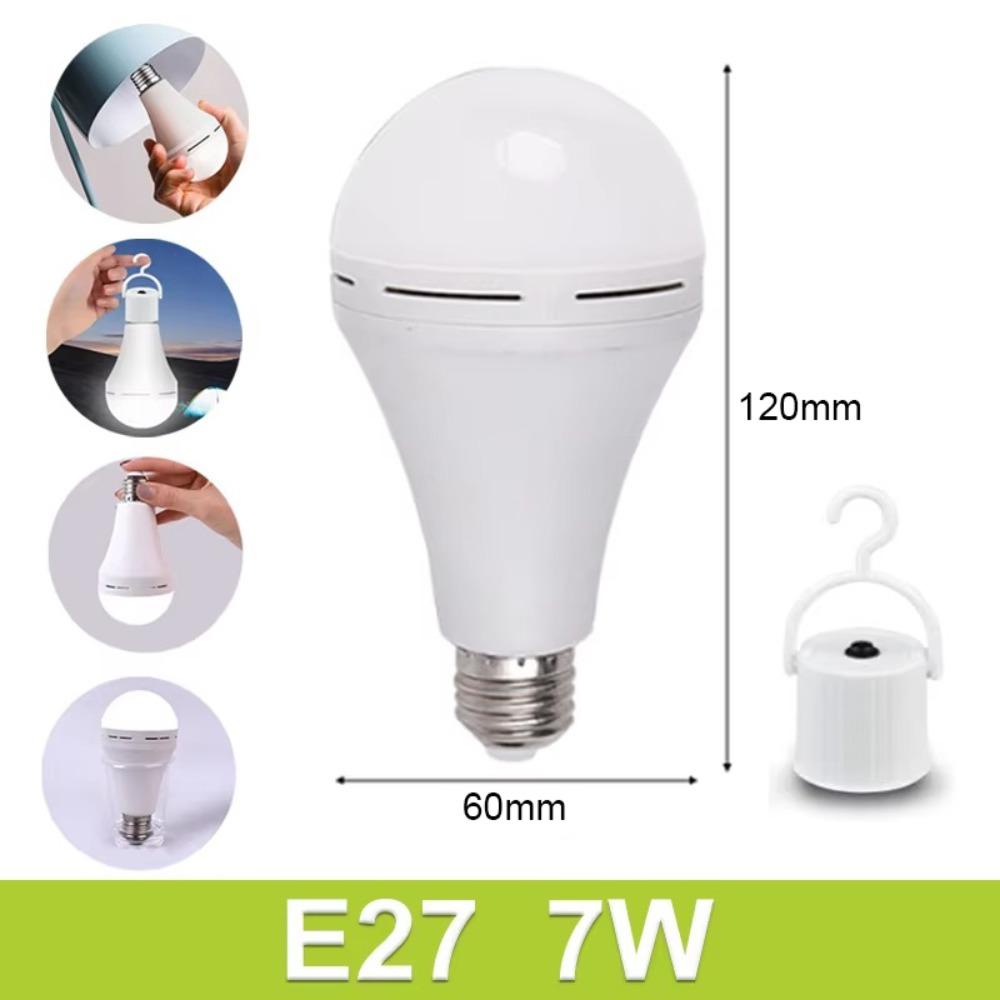 

New 7W/9W/12W/15W Emergency Light Bulb E27 85-265V Rechargeable Bulb Portable LED Light Bulb Porch