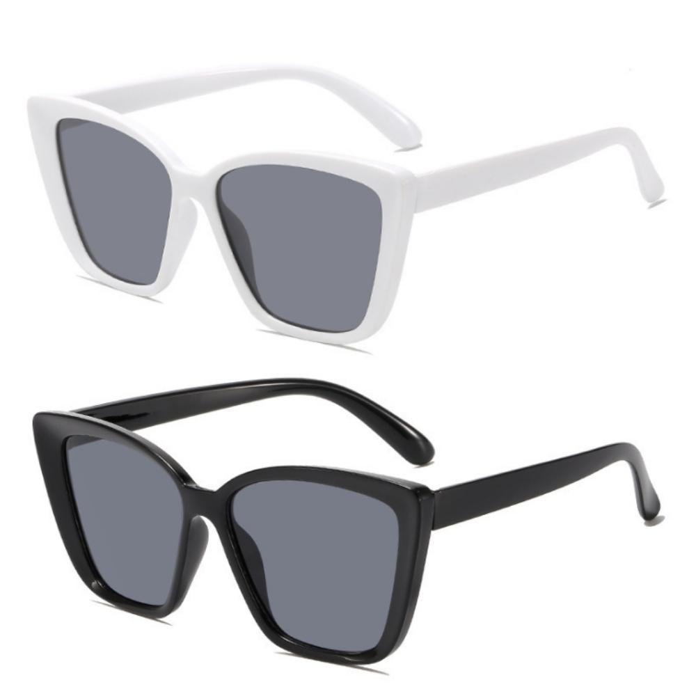 2026 New Fashion Cat Eye Sunglasses for Women Retro Leopard Print Trendy Sun Glasses Female Luxury Designer Black Shades UV400