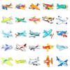 51 Cute Aircraft Vehicle Stickers: Waterproof Cartoon Decorations for Suitcases, Thermos Cups, and Journals.