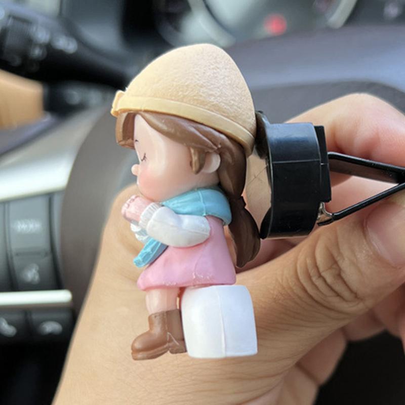 Cuplu Desene Animate Odorizant de Aer pentru Gura de Ventilație Parfum Auto Difuzor Odorizante Auto Clip pentru Gura de Ventilație Ornament Aromă Auto Noutate Accesorii Auto