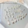 Mini Star & Heart Beads with Moon Pendant & Butterfly Alloy for DIY Crafting