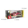 Bburago 1:24 Porsche 911 RSR LM 2020 Racing Die Dasting Alloy Car Model Art Deco Collection Toy Gift Factory Authorization