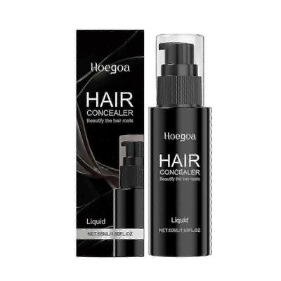 Correttore Liquido per Capelli Hoegoa Colore Marrone Nero Naturale per Parrucchieri Delicato Lunga Durata Facile da Pulire Rinfrescante Agente per Parrucchieri