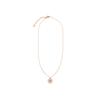 Collier - LUXENTER - Lypil - Fini or rose 18 carats - Alliage de zirconie - Métal brillant