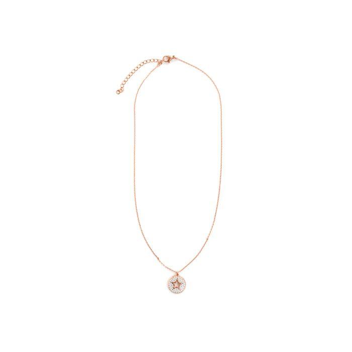 Collier - LUXENTER - Lypil - Fini or rose 18 carats - Alliage de zirconie - Métal brillant