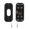 Interrupteur bi-polaire 6a, interrupteur de cordon en ligne pour petit appareil ou lampe, noir - paquet de 4