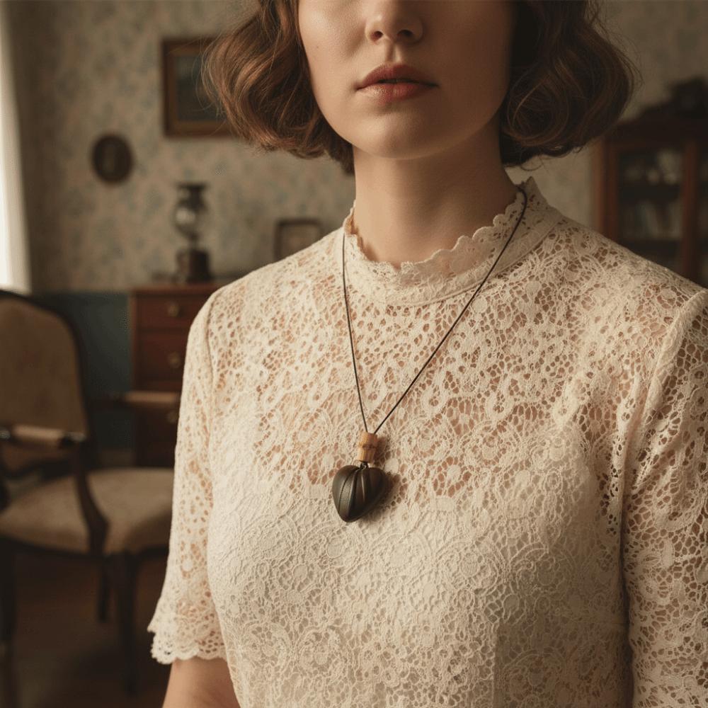 Nischen Design Lange Pulloverkette Boho Retro Halsaccessoire Neuer Kleidung Anhänger Damen Accessoires