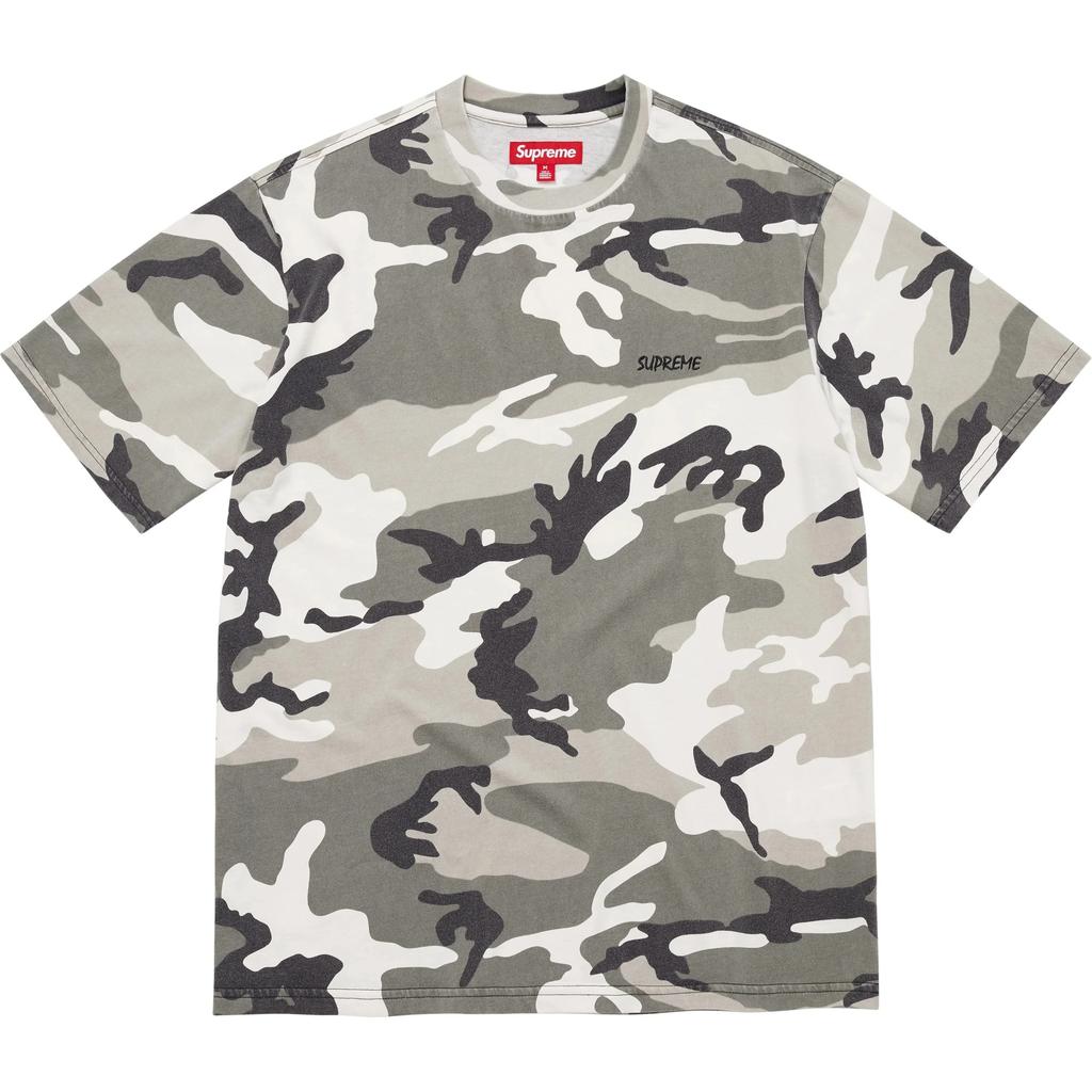 Supreme FW25 WEEK16 Washed S/S Top T Shirt Unisex SUP-FW25-125