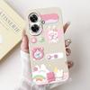 Für Realme Note 60 Hülle RMX3933 Luxus Candy Lackierte Abdeckung Weiche TPU Handyhülle Für Realme Note 60X Note60 Narzo N61 Fundas Coque