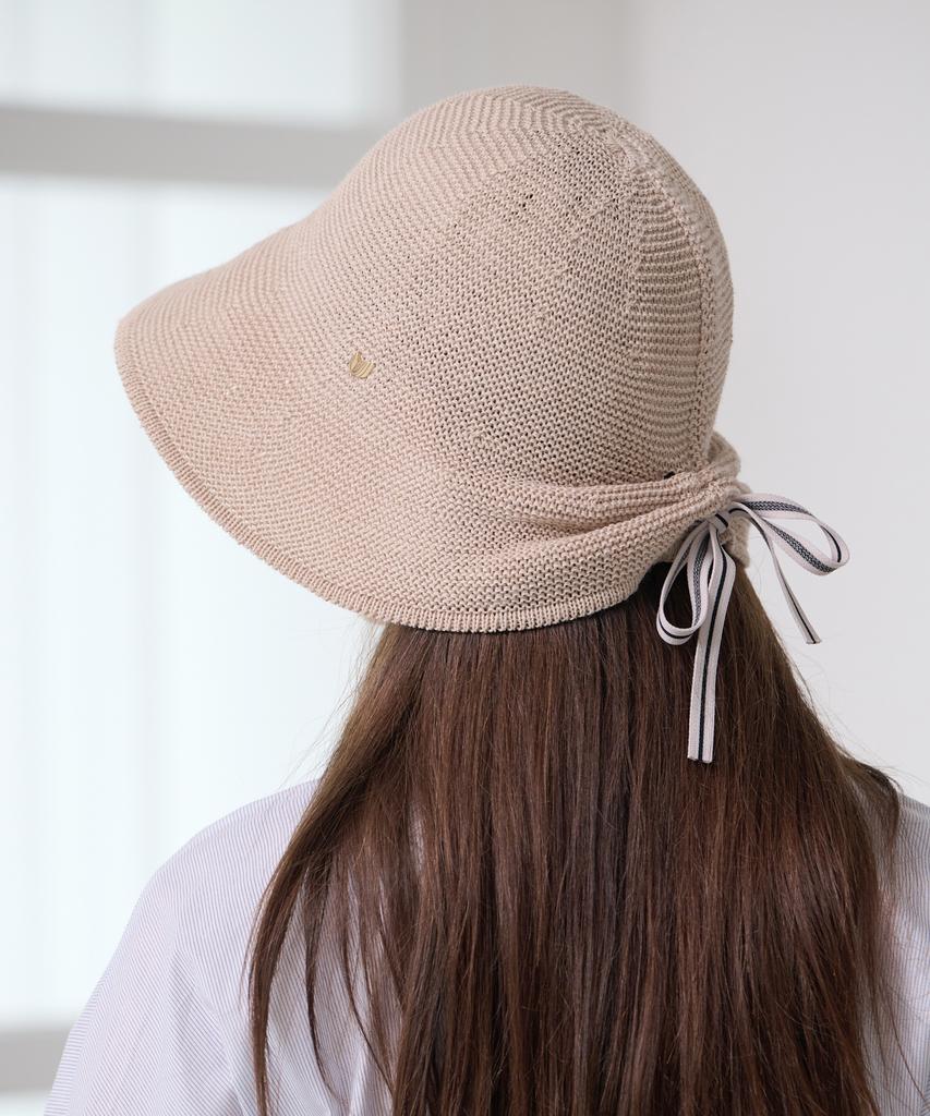 Koipeu Back Shirred Cotton Bonnet Hat Cf081Ht069